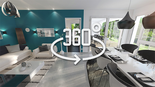 Visite virtuelle de l'appartement 1